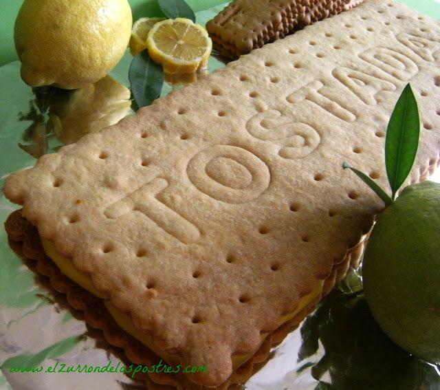 Mega Galleta Tostada con Crema de Limón