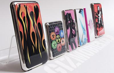 Un cell phone con onda