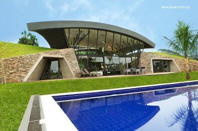 Casa moderna paraguaya
