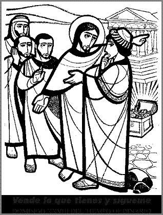 EVANGELIO DOMINICAL EN IMÁGENES: 14 de Octubre del 2012