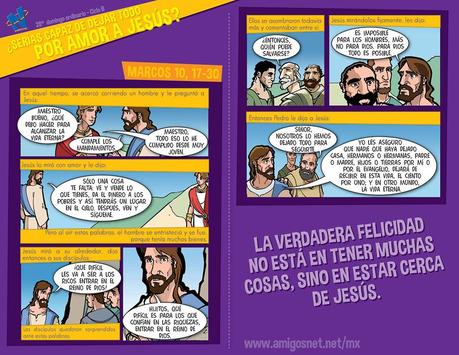 EVANGELIO DOMINICAL EN CÓMIC: 14 de Octubre del 2012
