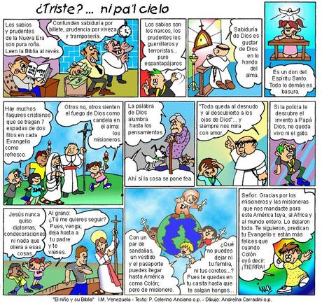 EVANGELIO DOMINICAL EN CÓMIC: 14 de Octubre del 2012