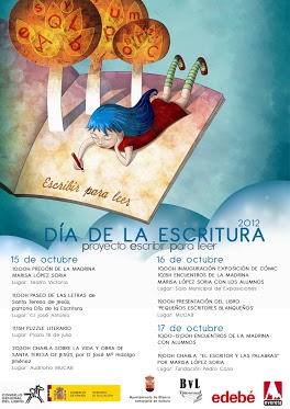 Día de la escritura en Blanca: proyecto escribir para leer