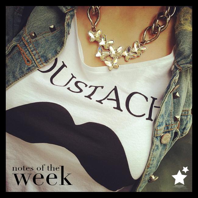 ☆ notes of the week ☆