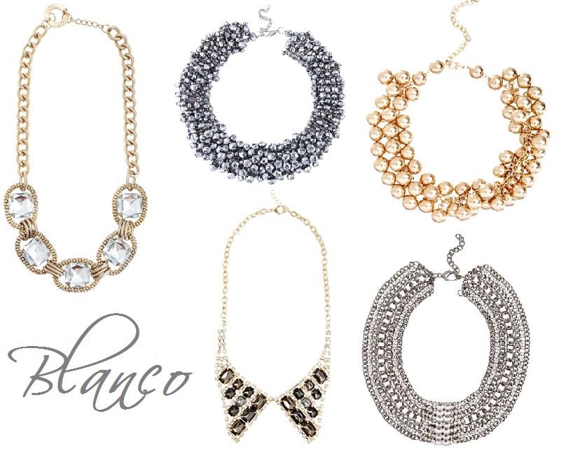 Brillo y Fluor tendencias de moda en collares