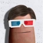 Asombrosos retratos de famosos pintados en dedos