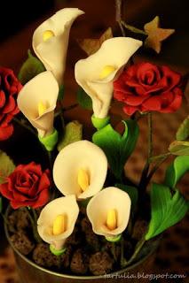 Flores de azúcar (Pasta de goma)