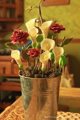 Flores de azúcar (Pasta de goma)