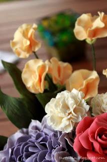 Flores de azúcar (Pasta de goma)