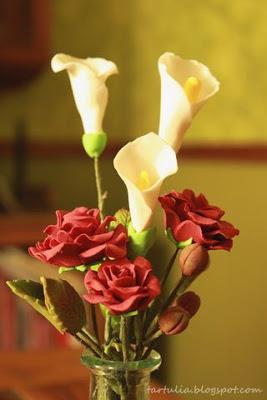 Flores de azúcar (Pasta de goma)