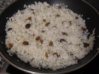 Pollo al curry con arroz