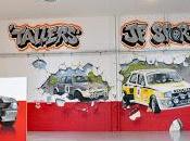 Mural nuevas instalaciones Tallers Sport