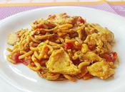 Fideuá pollo