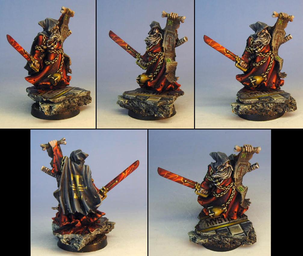 Reaper and Warmachine Inquisitor converts