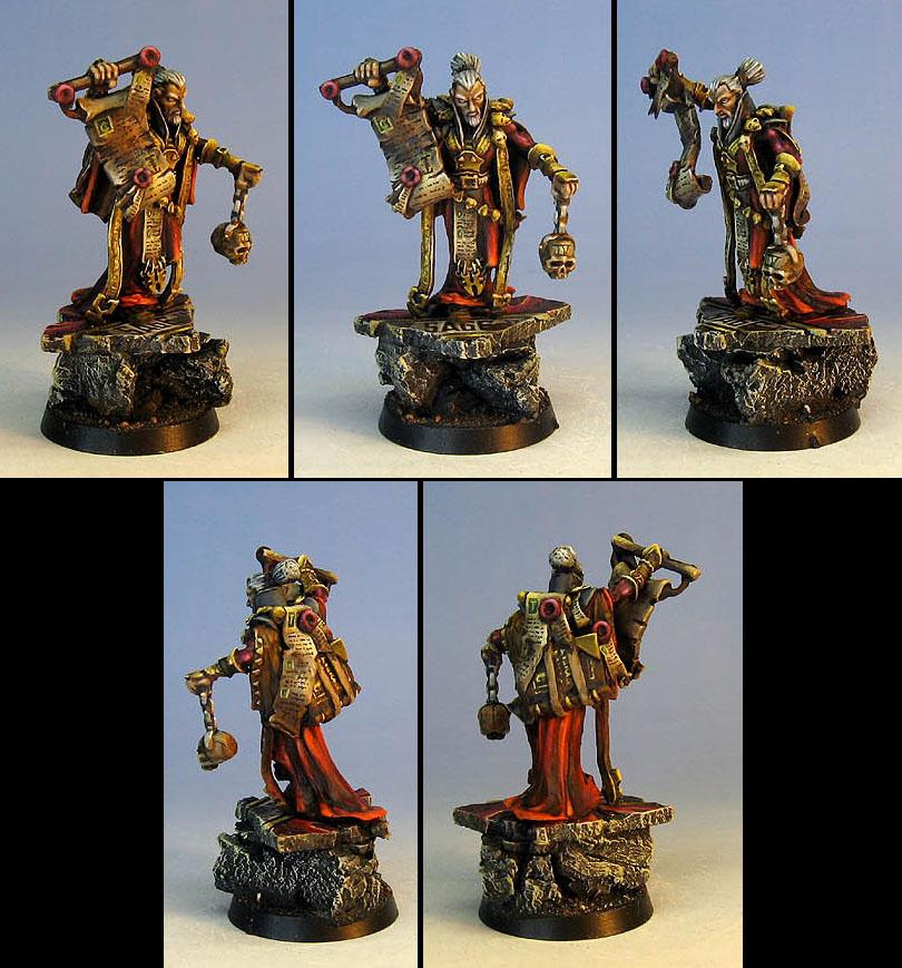 Reaper and Warmachine Inquisitor converts