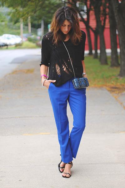 Street Style  ¡Cómo te quiero azul!