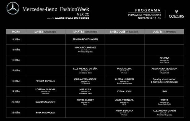 Habemus Mercedes Fashion Week México