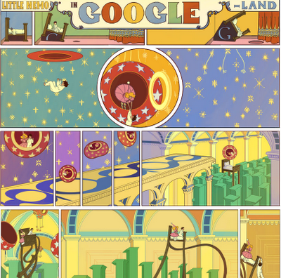 Espectacular Doodle para homenajear a Winsor McCay