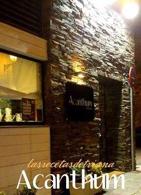 Acànthum...una noche única, llena de sensaciones!!!