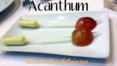 Acànthum...una noche única, llena de sensaciones!!!