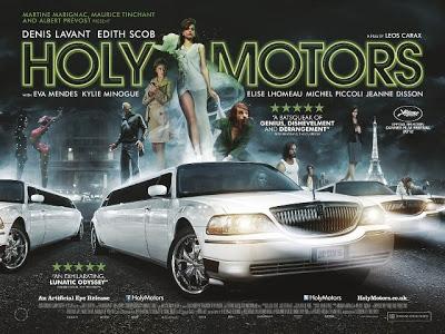 Cartel de Holy Motors el nuevo film de Léos Carax 
