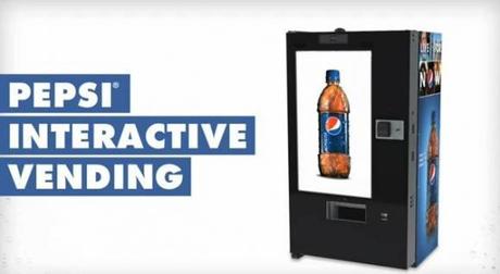 pepsi vending machine Pepsi y su vending interactiva que regala refrescos a tus amigos