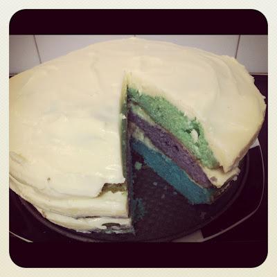 Colour cake!