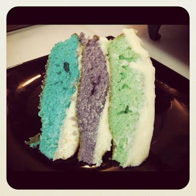 Colour cake!