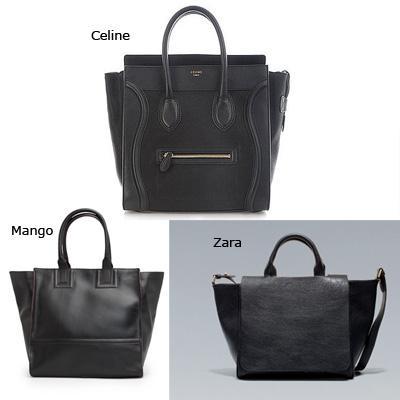 aw12 clones bolso celine zara mango El ataque de los clones: mid season