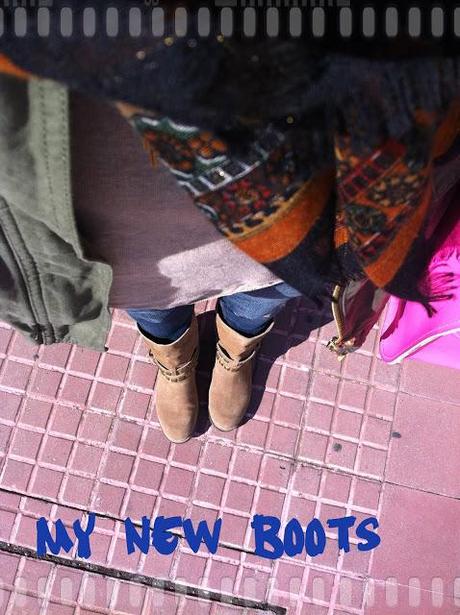 MIS NUEVAS BOTAS Y UN TOQUE VINTAGE …