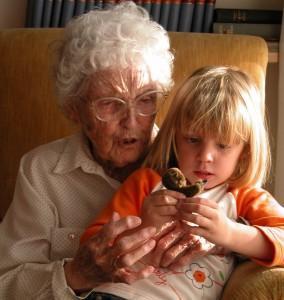 Memé & Elisabet (septiembre 2003) SÍ, TENGO ABUELA…