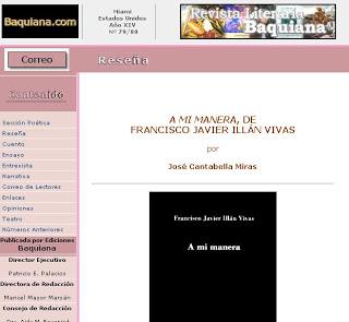 Revista literaria Baquiana nº 79-80 ya se encuentra en red