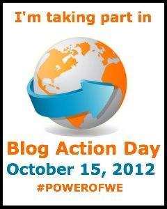 Hoy es el “Blog Action Day” – 15 de Octubre: Nuestro Poder – #PowerOfWe, #BAD12, #Blogactionday