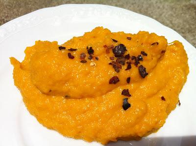 Puré de Calabaza-Ayote con Merquén.