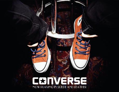 CONVERSE: Now Playing with Suede & Leather