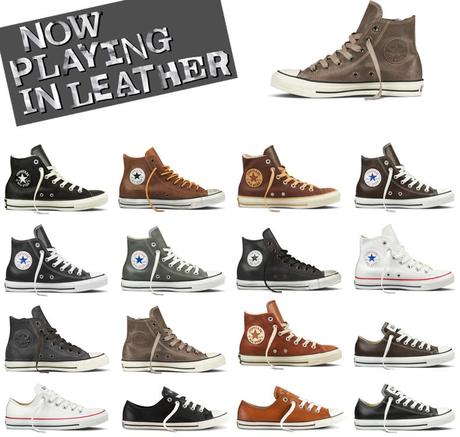 CONVERSE: Now Playing with Suede & Leather