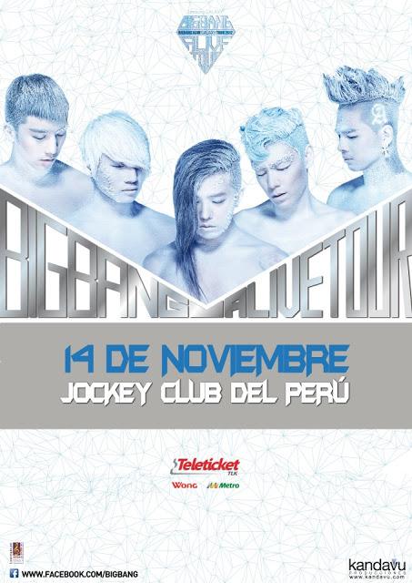 Perú se Convierte en el Unico País Latinoamericano que Visitará Big Bang