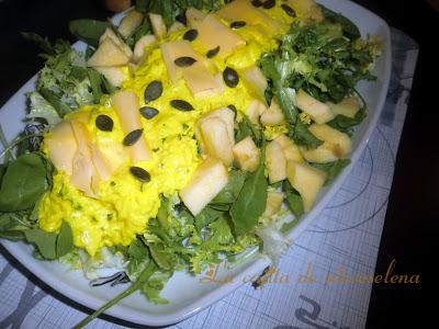 Ensalada verde con aliño suizo