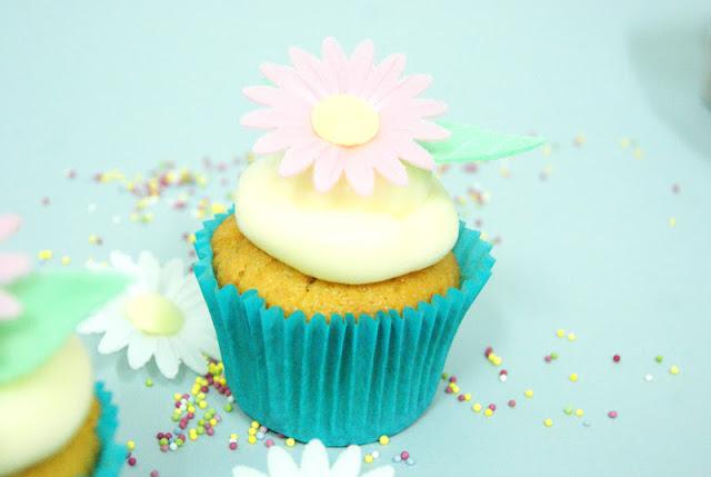 Cupcakes primaverales