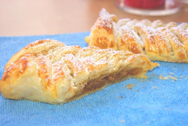 Trenza de toffee y nueces