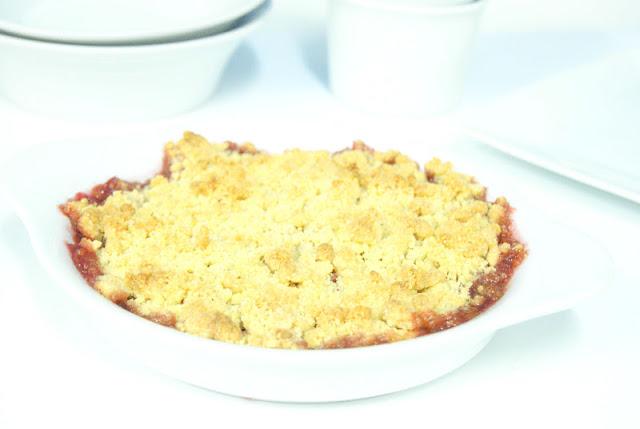Crumble de fresas