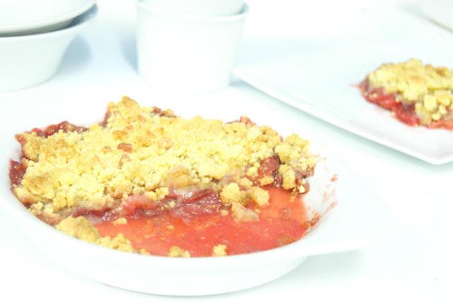 Crumble de fresas