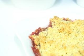 Crumble de fresas