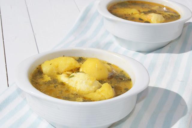 Caldo de papas