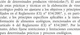 Ya tenemos vino ecológico, o algo así. Ya tenemos vino ecológico, o algo así.