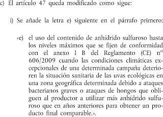 Ya tenemos vino ecológico, o algo así. Ya tenemos vino ecológico, o algo así.