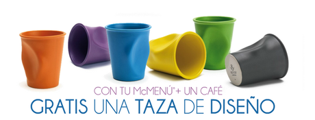 Las tazas de diseño de McDonald's