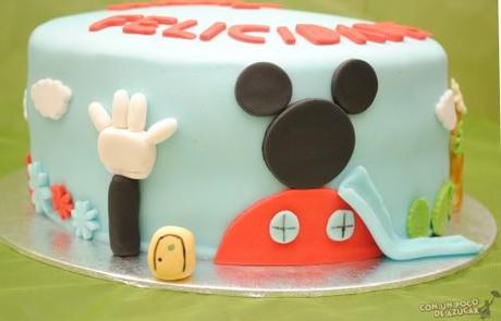 Tarta “La casa de Mickey Mouse”