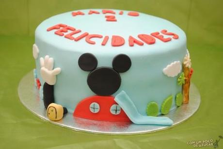 Tarta “La casa de Mickey Mouse”