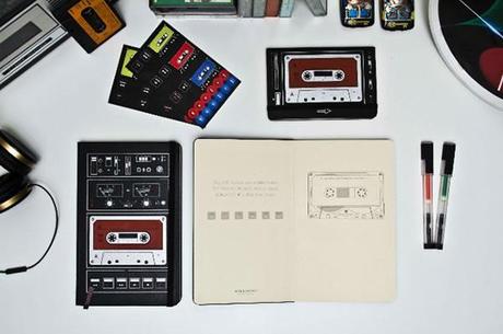 Moleskine Audio Cassette :: cuaderno nostálgico